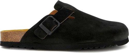 SCHOLL OLIVIER NEW Suede SA Mens Black FALSO Clogs - Black -, Kleding | Heren, Schoenen, Nieuw, Verzenden