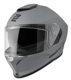 Bogotto Phantom Zwart Grijs Fiberglas Integraalhelm, Motoren, Verzenden, Nieuw met kaartje, Overige merken, XXL