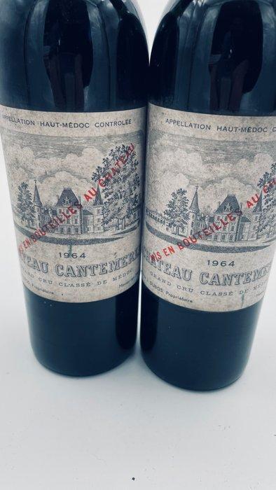 1964 Château Cantemerle - Haut-Médoc 5ème Grand Cru Classé -, Verzamelen, Wijnen