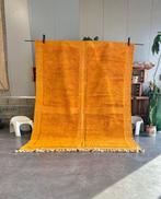 berber vloerkleed Oranje wollen vloerkleed met vierkant, Huis en Inrichting, Stoffering | Tapijten en Kleden, Nieuw