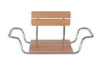 Moretti badzitje houten zitting en rugleuning - max 100 kg, Nieuw, Verzenden