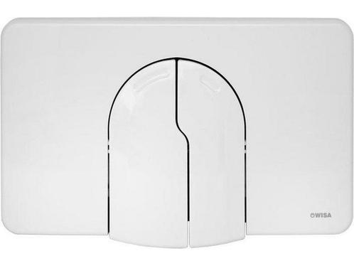 Wisa Dual Flux Bedieningspaneel Closet/Urinoir 8050420730, Huis en Inrichting, Woonaccessoires | Overige, Zo goed als nieuw, Verzenden