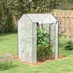 TRUUSK Foliekas Met Dubbele Deur, Winddichte Tomaat Kas In W, Tuin en Terras, Verzenden, Nieuw