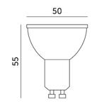 Philips LED GU10 4.6W/865 36º 390lm Niet-Dimbaar Ø5cm, Ophalen of Verzenden, Nieuw