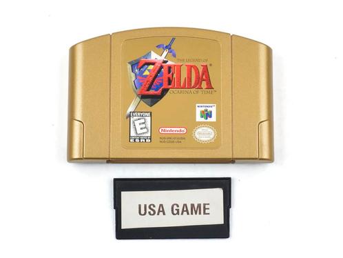 The Legend of Zelda Ocarina of Time (Gold) (NTSC) [Nintendo, Spelcomputers en Games, Games | Nintendo 64, Zo goed als nieuw, Ophalen of Verzenden