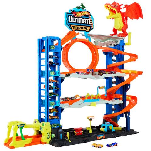 Hot Wheels City Ultieme Garage - met 2, Kinderen en Baby's, Speelgoed | Overig, Verzenden