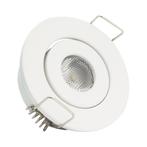 Mini Spots Stef - 1 watt - Wit - rond - warm wit, Verzenden, Nieuw