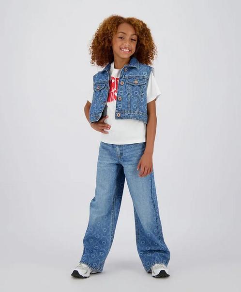 Trendy meisjes wide leg jeans Cassie hearts  Vingino Maat, Kinderen en Baby's, Kinderkleding | Maat 134, Meisje, Nieuw, Broek