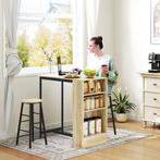 TRUUSK Bartafel Met Barkruk Set - 3-dlg. Bartafel-Set Met Ke, Huis en Inrichting, Tafels | Statafels, Verzenden, Nieuw