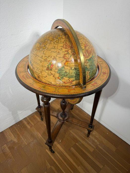 Globe bar - Custom - Hout, Messing, Papier, Antiek en Kunst, Curiosa en Brocante