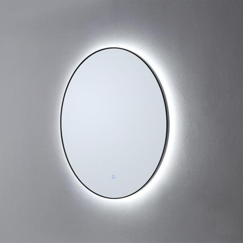 Badkamerspiegel Sanilux Rond LED 3 Kleuren Instelbaar, Doe-het-zelf en Verbouw, Sanitair, Bad, Nieuw, Ophalen of Verzenden