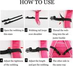 Rugzak borstband - snelsluiting & verstelbaar - ideaal voor, Verzenden, Nieuw