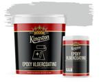 Kingston 2k epoxy vloercoating 5,1 kg, lichtgrijs, Verzenden, Nieuw