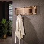 Kapstok Esther 13 haken mangohout, Huis en Inrichting, Woonaccessoires | Kapstokken, Verzenden, Nieuw