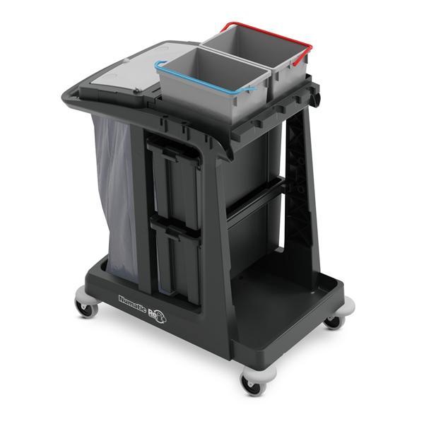 Numatic werkwagen ECO-Matic EM2 incl. 2 x 10 liter emmer, Huis en Inrichting, Schoonmaakartikelen, Verzenden