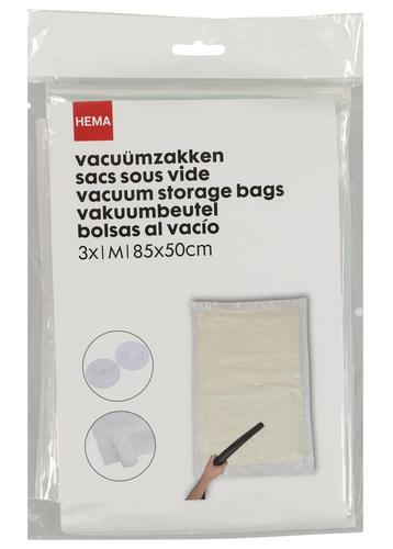 HEMA Vacuümzakken medium 85x50 - 3 stuks beschikbaar voor biedingen