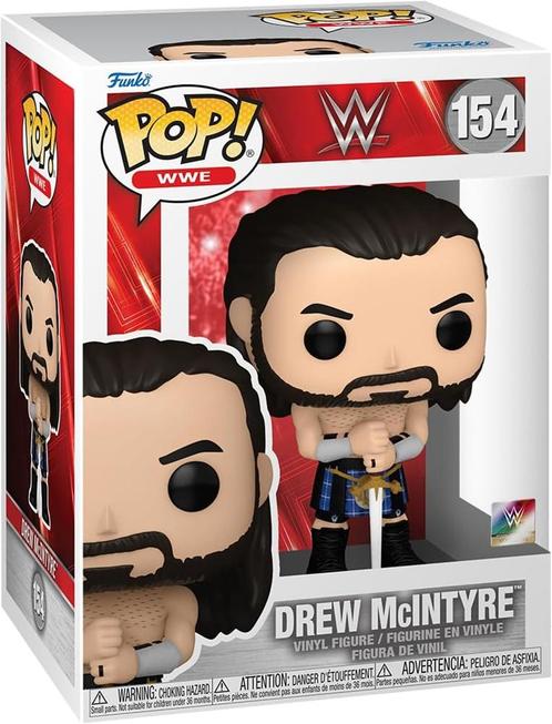 Funko Pop! - WWE Drew McIntyre #154 | Funko - Hobby, Verzamelen, Poppetjes en Figuurtjes, Nieuw, Verzenden