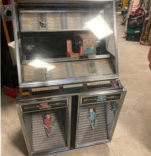Seeburg 222 jukebox Channel 1959 Origineel - 160 selecties, Verzamelen, Automaten | Jukeboxen, Ophalen