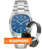 Bulova 96B440 Super Seville horloge, Sieraden, Tassen en Uiterlijk, Horloges | Heren, Overige merken, Staal, Verzenden, Polshorloge