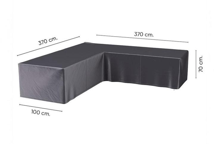 Platinum Aerocover L vormige loungesethoes 370x370x70h cm., Tuin en Terras, Tuinsets en Loungesets, Nieuw, Overige materialen