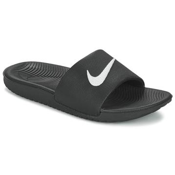 Nike  KAWA SLIDE  Zwart Teenslippers beschikbaar voor biedingen