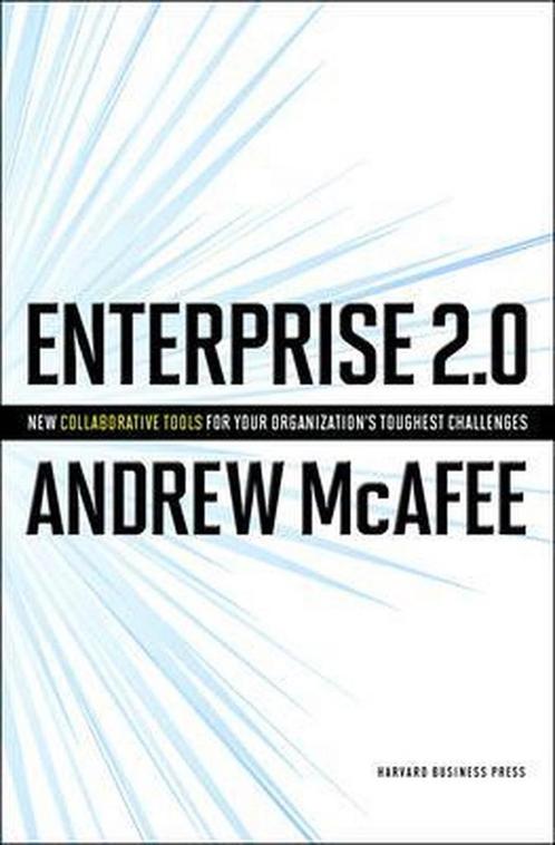 Enterprise 2.0 9781422125878 Andrew McAfee, Boeken, Overige Boeken, Gelezen, Verzenden