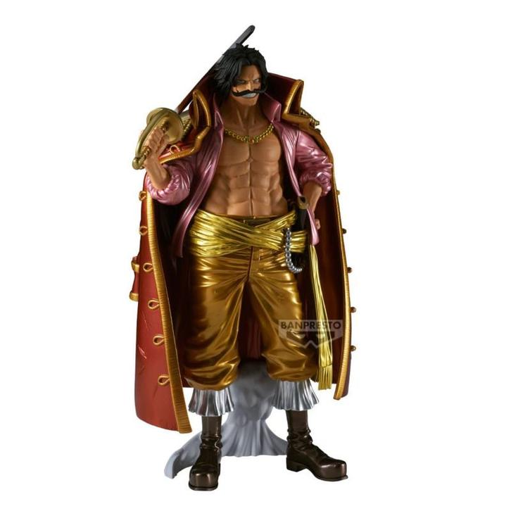 One Piece PVC Statue Premium Gol D. Rroger (The Metallic)..., Verzamelen, Overige Verzamelen, Zo goed als nieuw, Verzenden