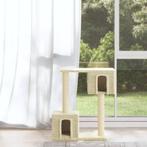 vidaXL Kattenkrabpaal met sisal krabpalen 60 cm crèmekleurig, Dieren en Toebehoren, Katten-accessoires, Verzenden, Nieuw