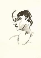 Kees Van Dongen (1877-1968) - Jeune fille brune, Antiek en Kunst