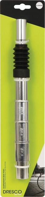Dresco Zadelpen 300 X 27,2 - 31,6 Mm Aluminium Zilver, Fietsen en Brommers, Ophalen of Verzenden, Nieuw, Dresco