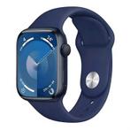 Apple Watch Siliconen Bandje Donkerblauw 49/46/45/44mm, Telecommunicatie, Wearable-accessoires, Ophalen of Verzenden, Nieuw