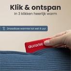 2dekans | Auronic Warmtekussen - Gebreid - 45x60 - Draadloos, Huis en Inrichting, Woonaccessoires | Kussens, Ophalen of Verzenden