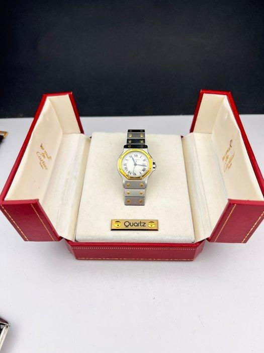 Cartier - Santos Octagon - 2966 - Unisex - 1980-1989, Sieraden, Tassen en Uiterlijk, Horloges | Heren