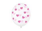 Doorzichtige Ballonnen Roze Hartjes, Verzenden, Nieuw