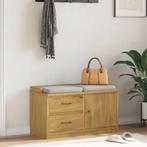 vidaXL Gangbankje SANDNES 87x40x50 cm massief grenenhout, Verzenden, Nieuw