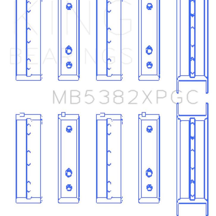 King Engine Bearings Subaru EJ20/EJ22/ EJ25 (Including, Auto-onderdelen, Motor en Toebehoren, Ophalen of Verzenden