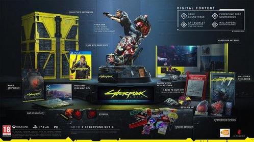 Cyberpunk 2077 - Collectors Edition - PS4, Spelcomputers en Games, Games | Sony PlayStation 4, Verzenden