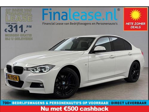 BMW 3 Serie 318i Executive M-Sport Sfeer LED Clima €311pm, Auto's, BMW, Lease, Automaat, Sedan, Benzine, Wit, Verzenden