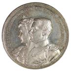 Nederland. Silver Medal 1901 - Marriage of Queen Wilhelmina