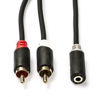 Tulp naar jack 3.5 mm kabel, Audio, Tv en Foto, Audiokabels en Televisiekabels, Nieuw, Verzenden