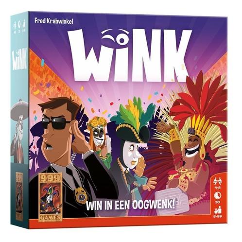 Wink - Kaartspel, Hobby en Vrije tijd, Gezelschapsspellen | Bordspellen, Nieuw, Verzenden