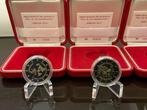 Monaco. 2 Euro 2013/2018 (3 monete) Proof
