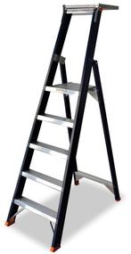 Wienese Master Plus trap - 5 treden, Doe-het-zelf en Verbouw, Ladders en Trappen, Nieuw, Verzenden