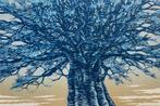 Tree scene 95 B - SOLD OUT BY ARTIST ! - Large work - NO, Antiek en Kunst