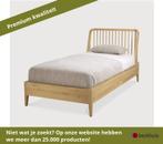 Ethnicraft Spilbed gelakt eikenhout - ZwartBruin, Ophalen of Verzenden, Nieuw, Overige materialen