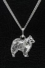 Zilveren Japanse kees ketting hanger - groot, Sieraden, Tassen en Uiterlijk, Verzenden, Nieuw