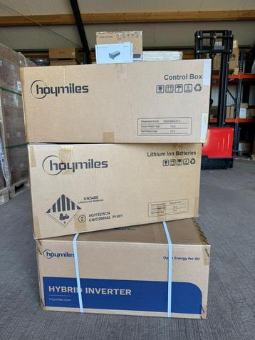 Thuisbatterij Hoymiles 3.6 kW omvormer + 5 kWh batterij SET beschikbaar voor biedingen