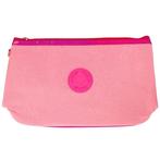 Toilettas Glitter Make-up - Roze - Rits & Handgreep - 27x16x, Sieraden, Tassen en Uiterlijk, Toilettassen, Ophalen of Verzenden