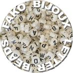 Fako Bijoux® - Letterkralen - Letter Beads - Alfabet Kralen, Hobby en Vrije tijd, Kralen en Sieraden maken, Nieuw, Verzenden