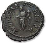 Romeinse Rijk. Geta as Caesar under Septimius Severus., Postzegels en Munten